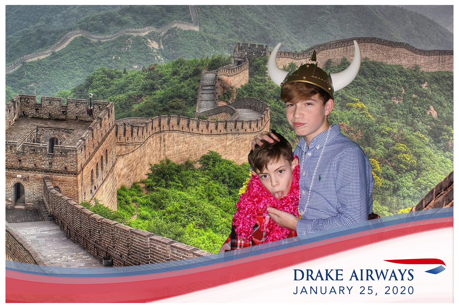 Drake Airways | View more photos from the event at gallery.photoboothcincy.com/u/PhotoBoothCincy/Drake-Airways